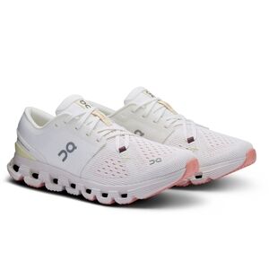 On Running Women's Athletic Shoes in White and Pink